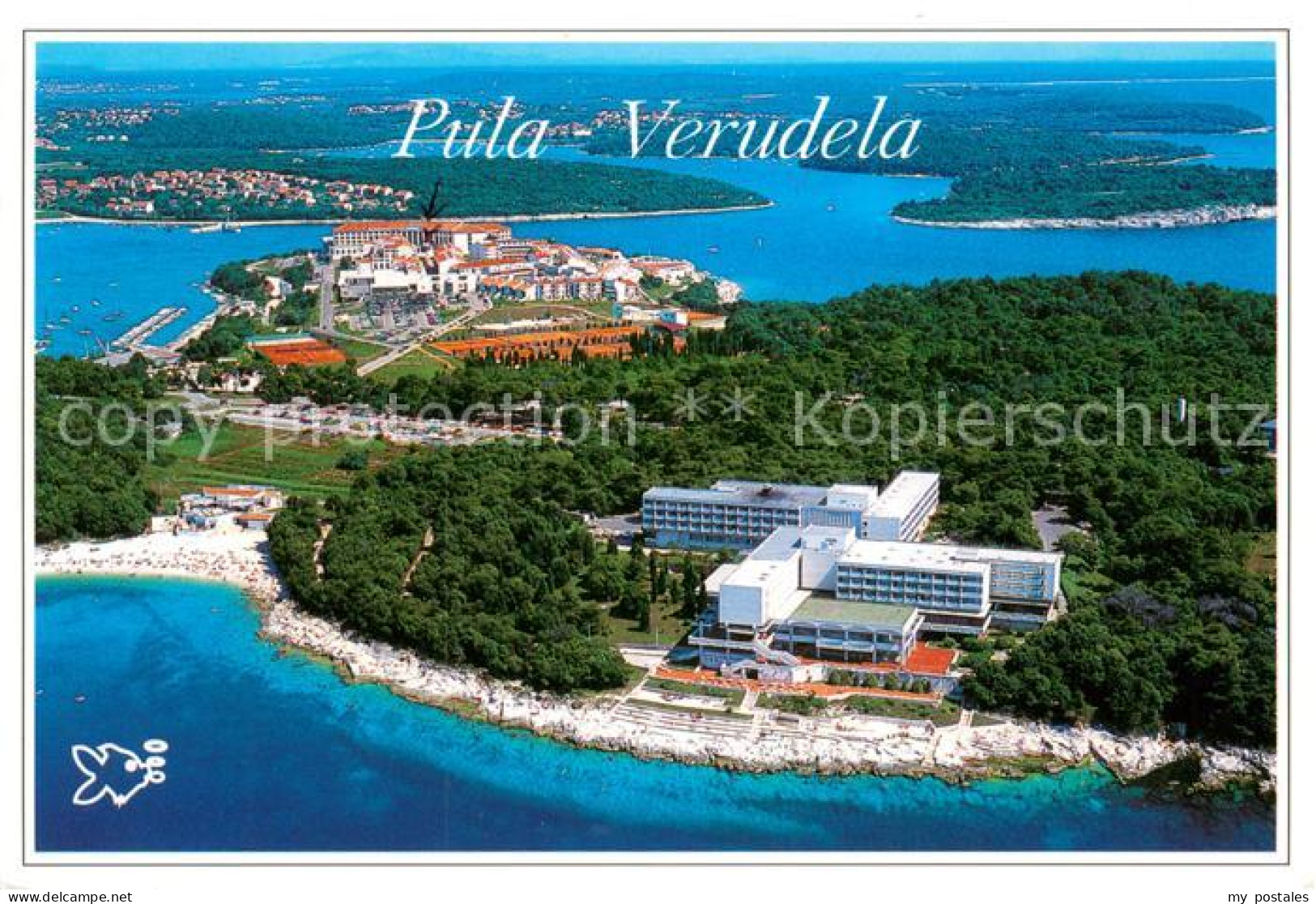 73656762 Pula Pola Croatia Verudela Fliegeraufnahme  - Croatie
