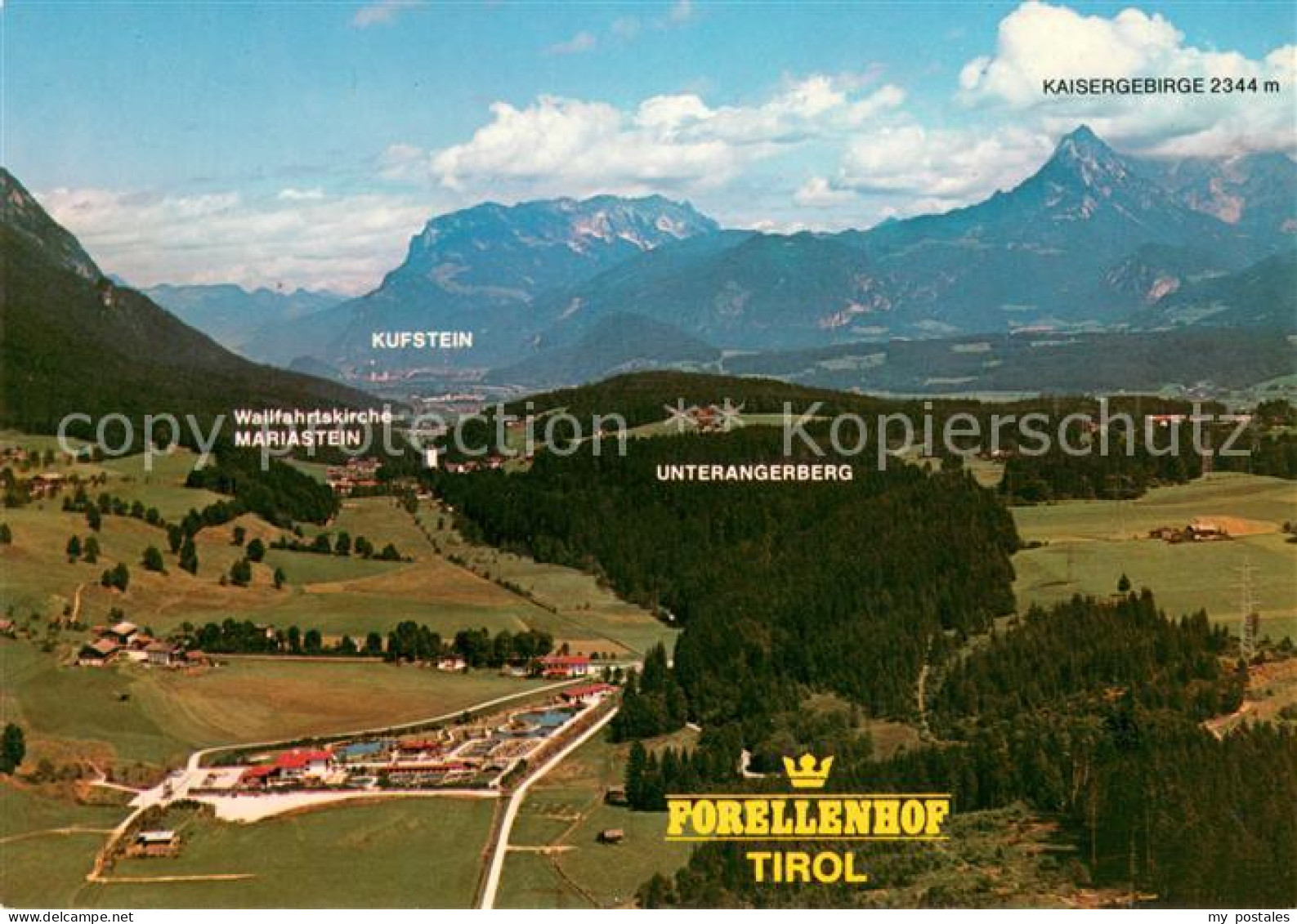 73656745 Unterangerberg Landgasthof Forellenhof Mariastein Kufstein Kaisergebirg - Altri & Non Classificati