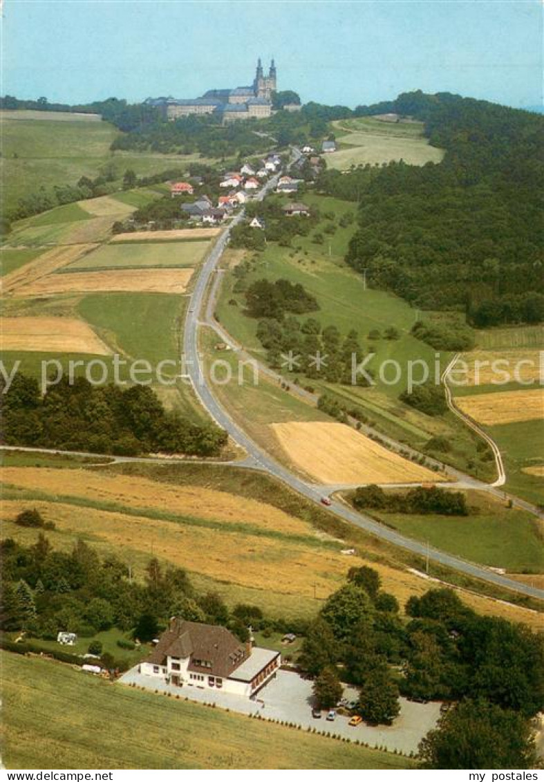 73656686 Unnersdorf Berggasthof Am Banzer Wald Fliegeraufnahme Unnersdorf - Staffelstein