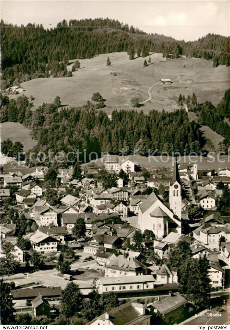 73656676 Oberstaufen Fliegeraufnahme Oberstaufen - Oberstaufen