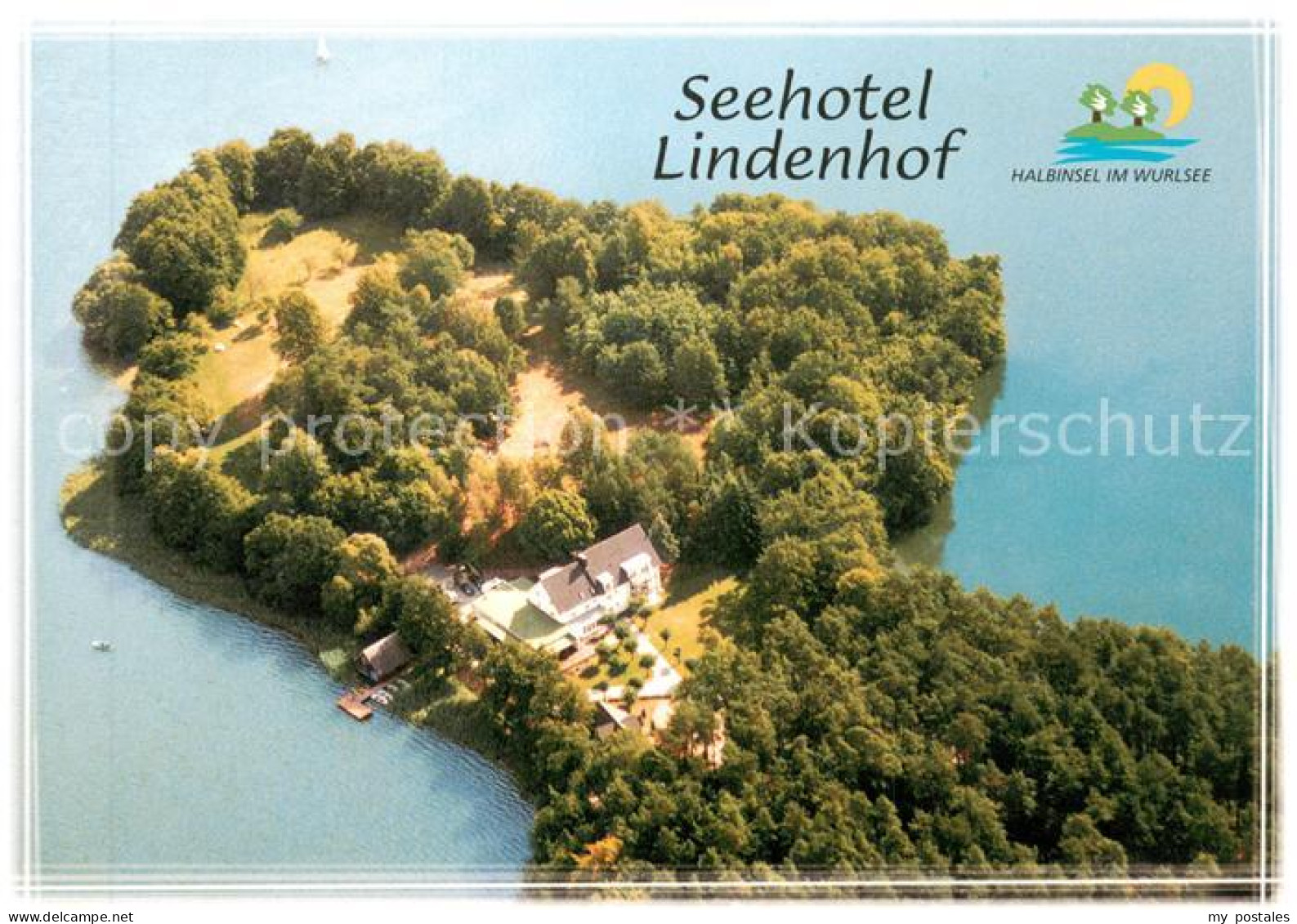 73656632 Lychen Seehotel Lindenhof Im Wurlsee Fliegeraufnahme Lychen - Lychen