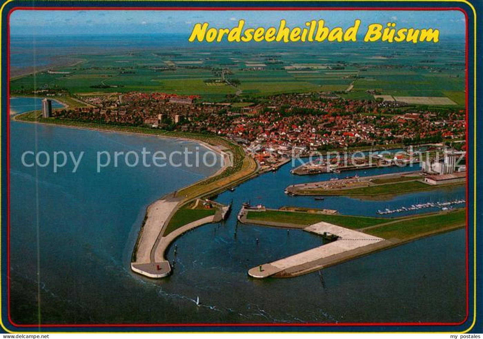 73656626 Buesum Nordseebad Fliegeraufnahme Buesum Nordseebad - Buesum