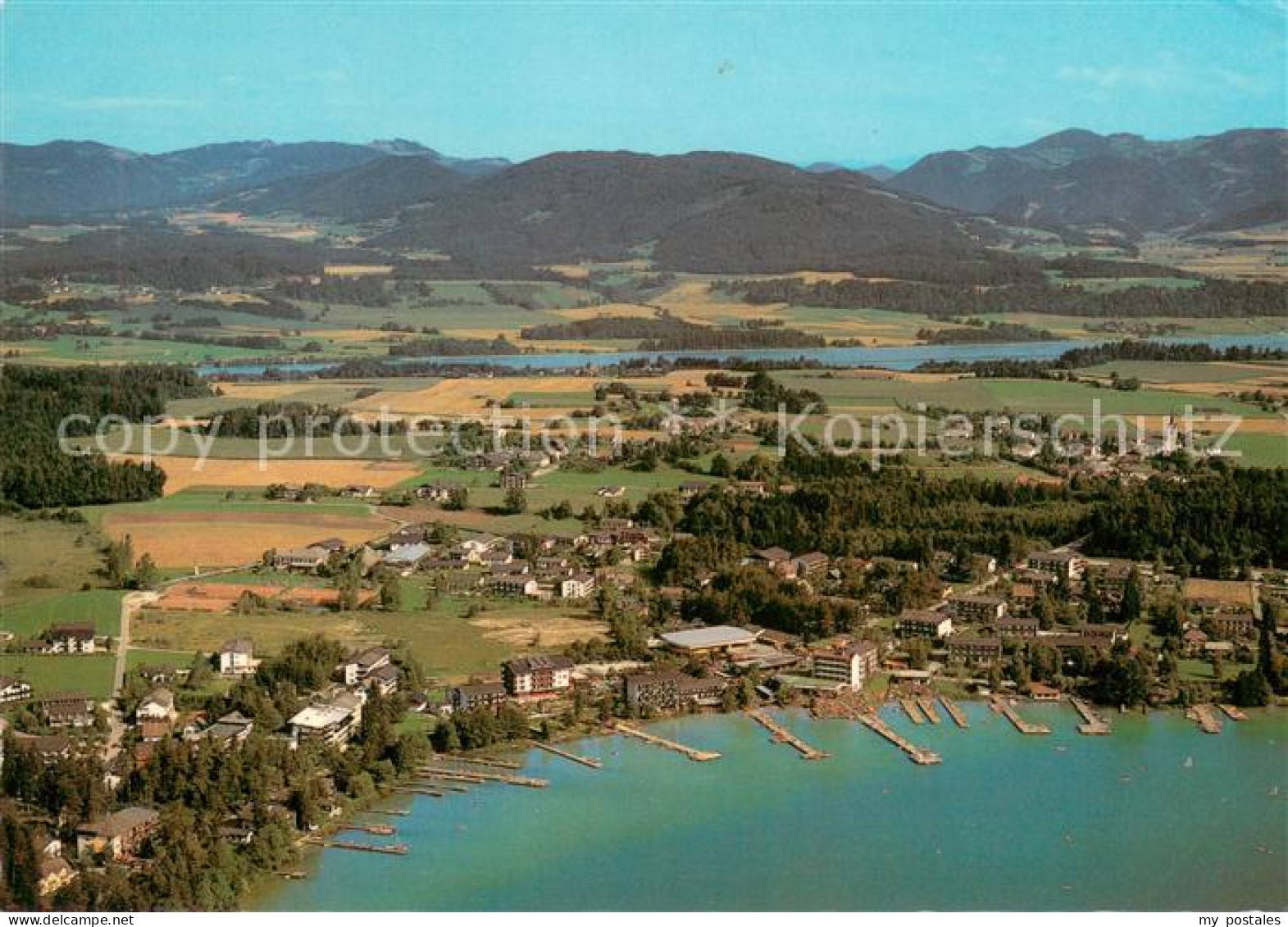 73656602 Seelach Klopeinersee Fliegeraufnahme Seelach Klopeinersee - Altri & Non Classificati