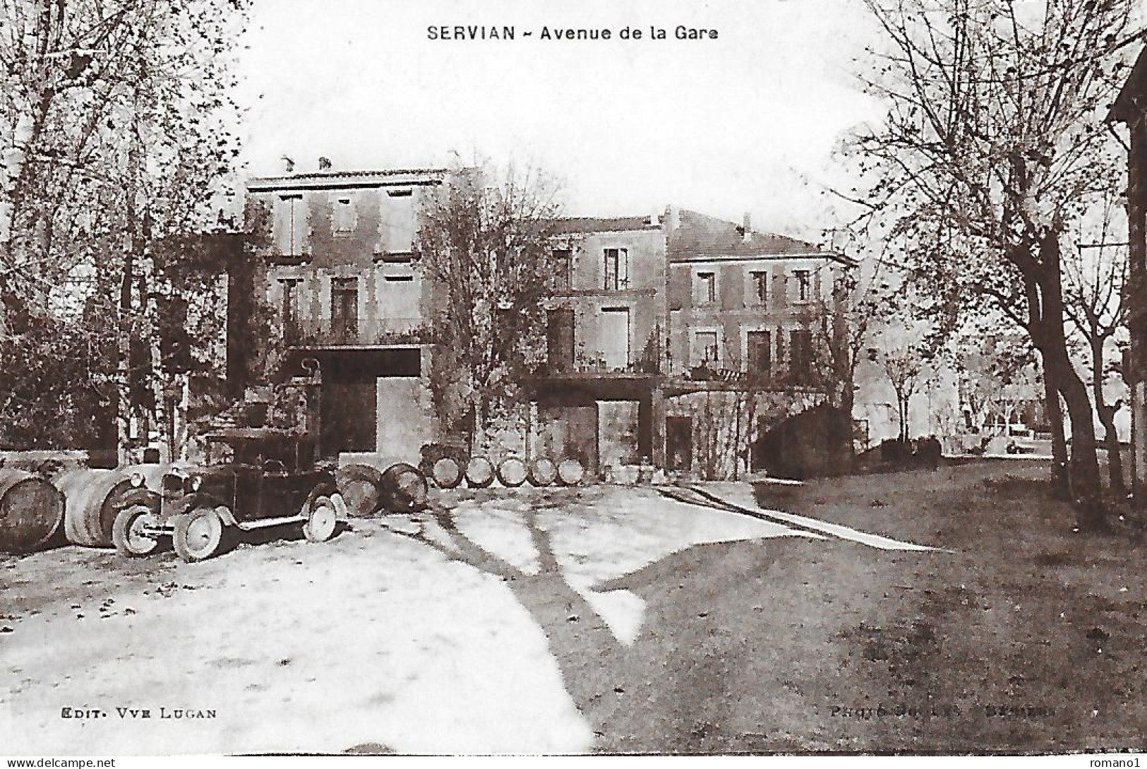 34)  SERVIAN   - Avenue De La Gare - Other & Unclassified