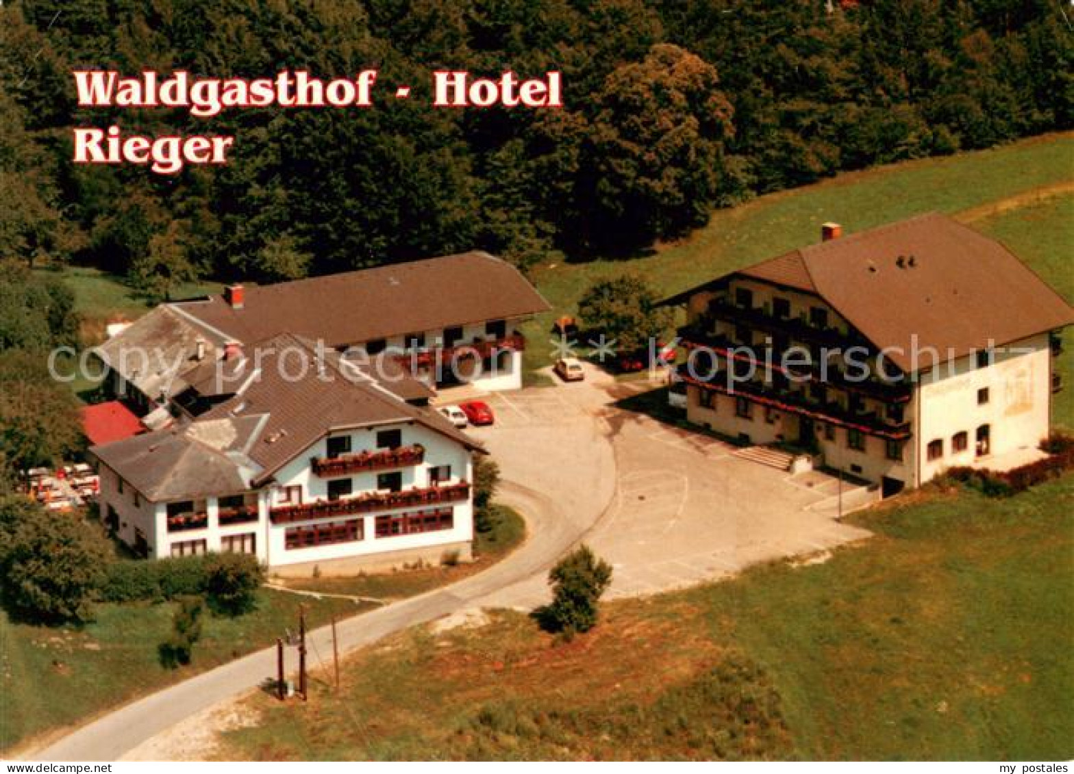 73656578 Tullnerbach Waldgasthof Hotel Rieger Fliegeraufnahme Tullnerbach - Altri & Non Classificati