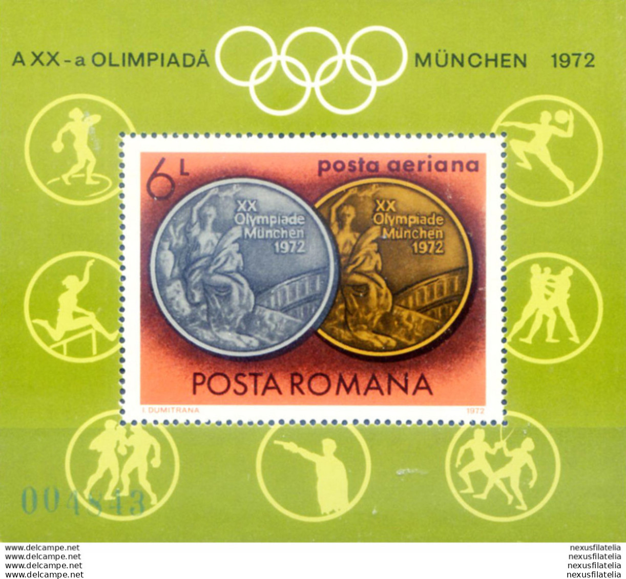 Sport. Olimpiadi Monaco 1972. - Other & Unclassified