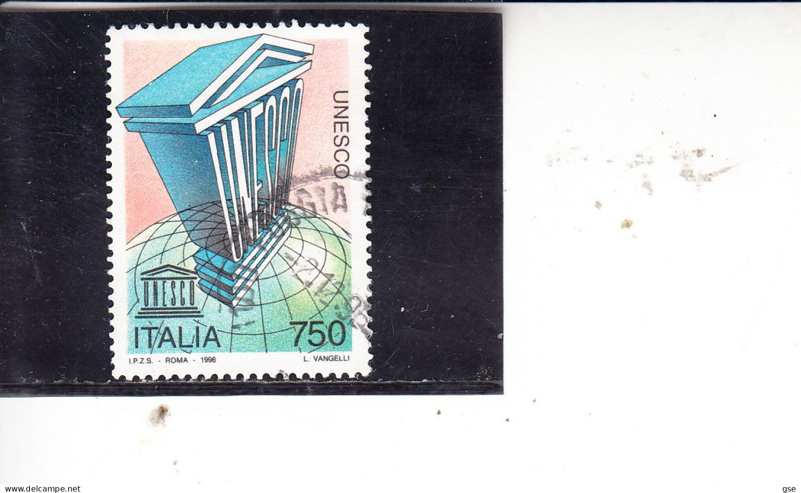 ITALIA  1996 - Sassone  2254° - UNESCO - 1991-00: Used