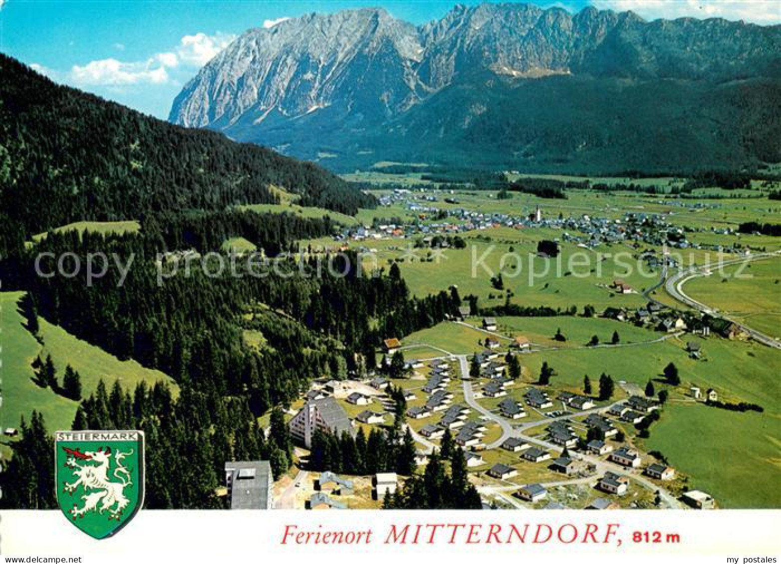 73656541 Mitterndorf Bad Contracta Feriendorf Sonnenalm Mit Grimming Fliegeraufn - Other & Unclassified