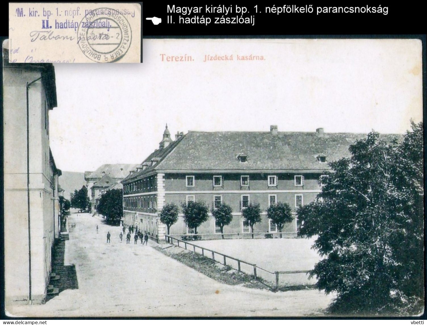Czech Republic / Böhmen: Terezin, Jízdecká Kasárna  1914 - Czech Republic