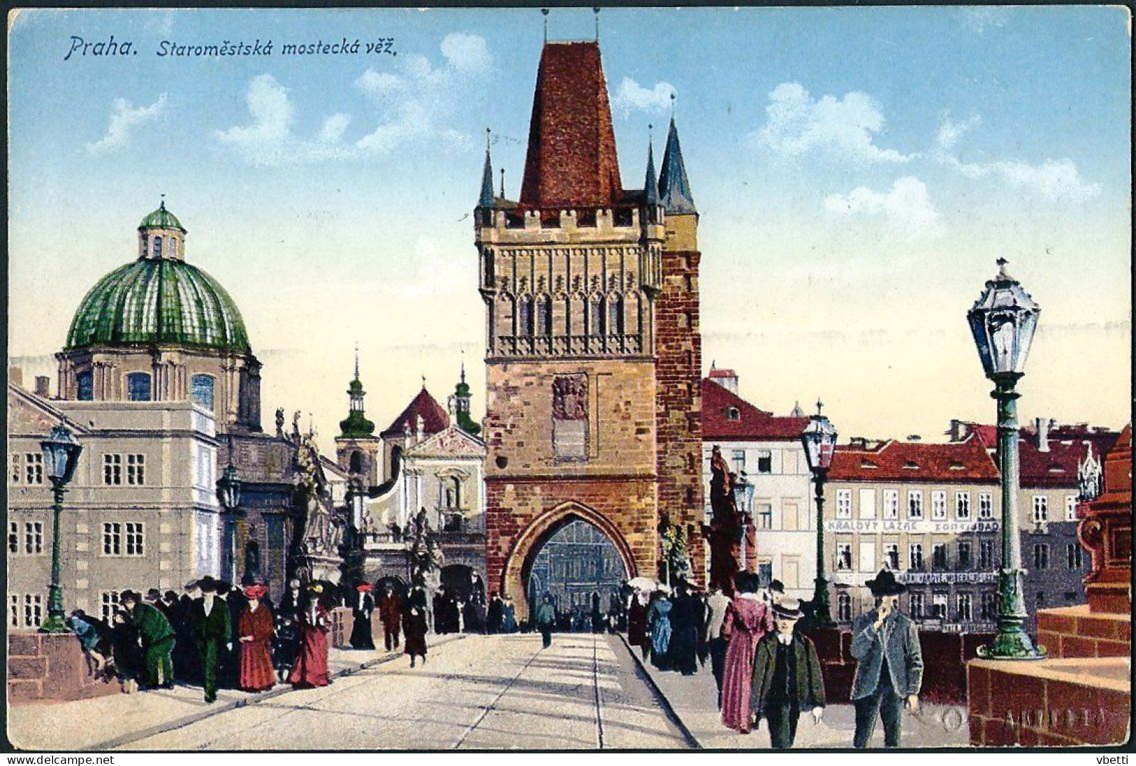 Czech Republic / Böhmen: Praha, Staroměstská Mostecká Věž  1914 - Czech Republic