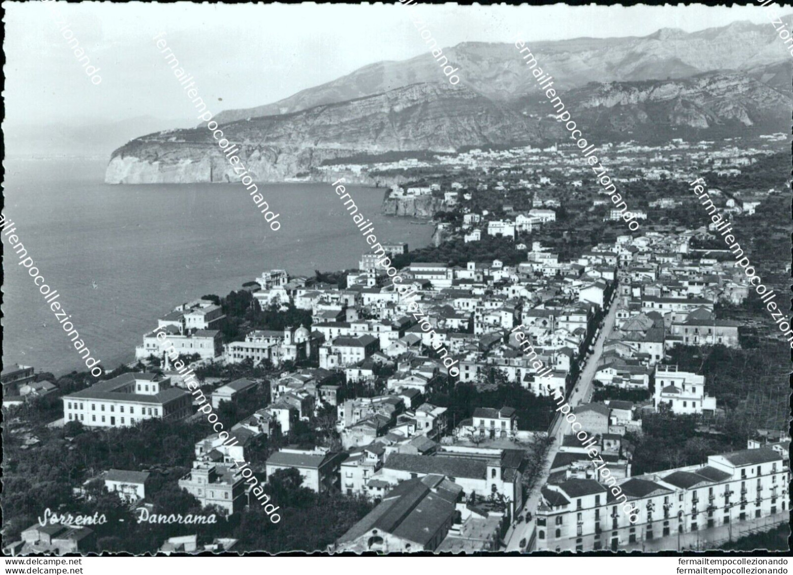 N804 Cartolina Sorrento Panorama Provincia Di Napoli - Napoli (Napels)