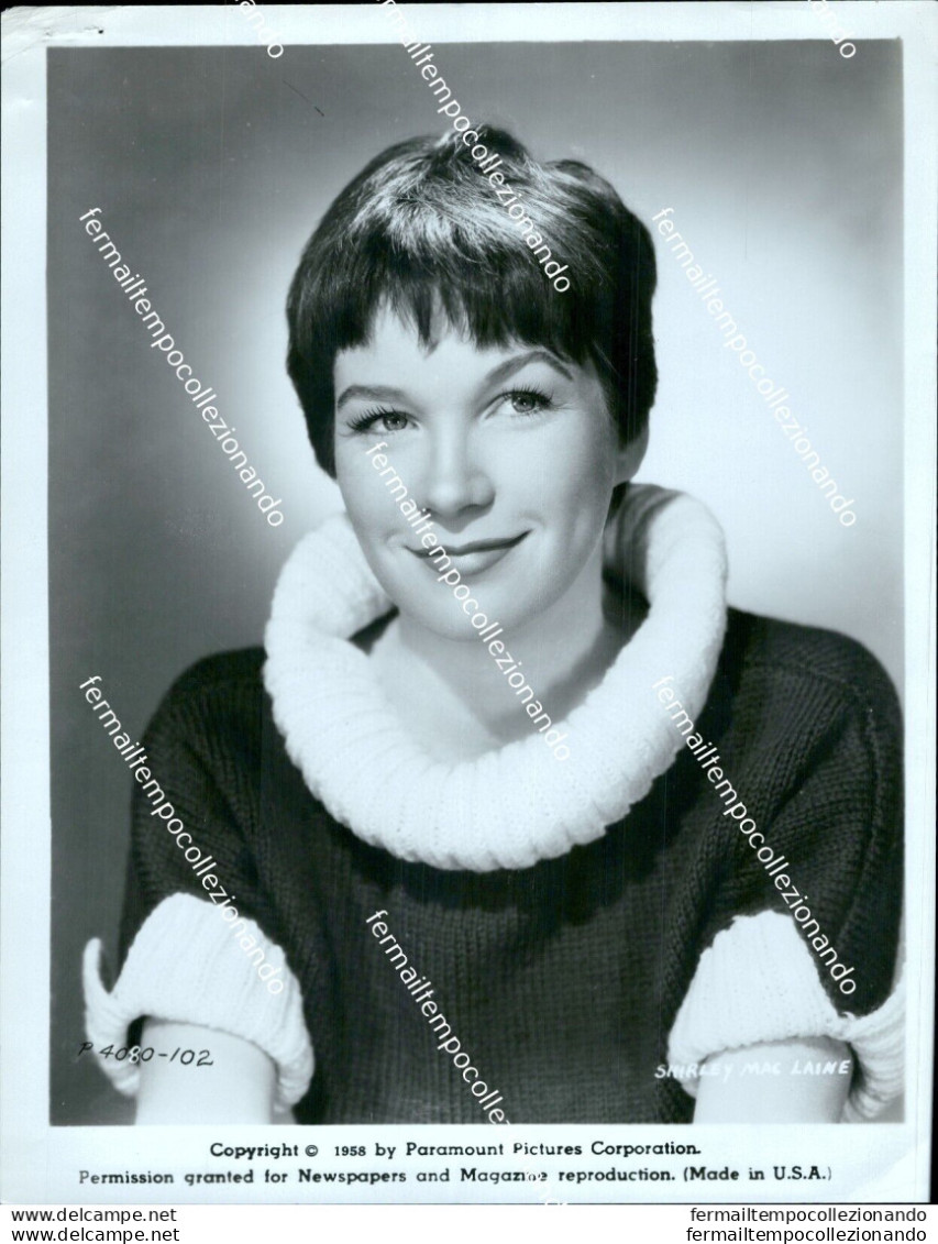 Bo5 Foto Originale Film Movie Attrice Actress SHIRLEY MACLAINE Personaggi Famosi - Other & Unclassified