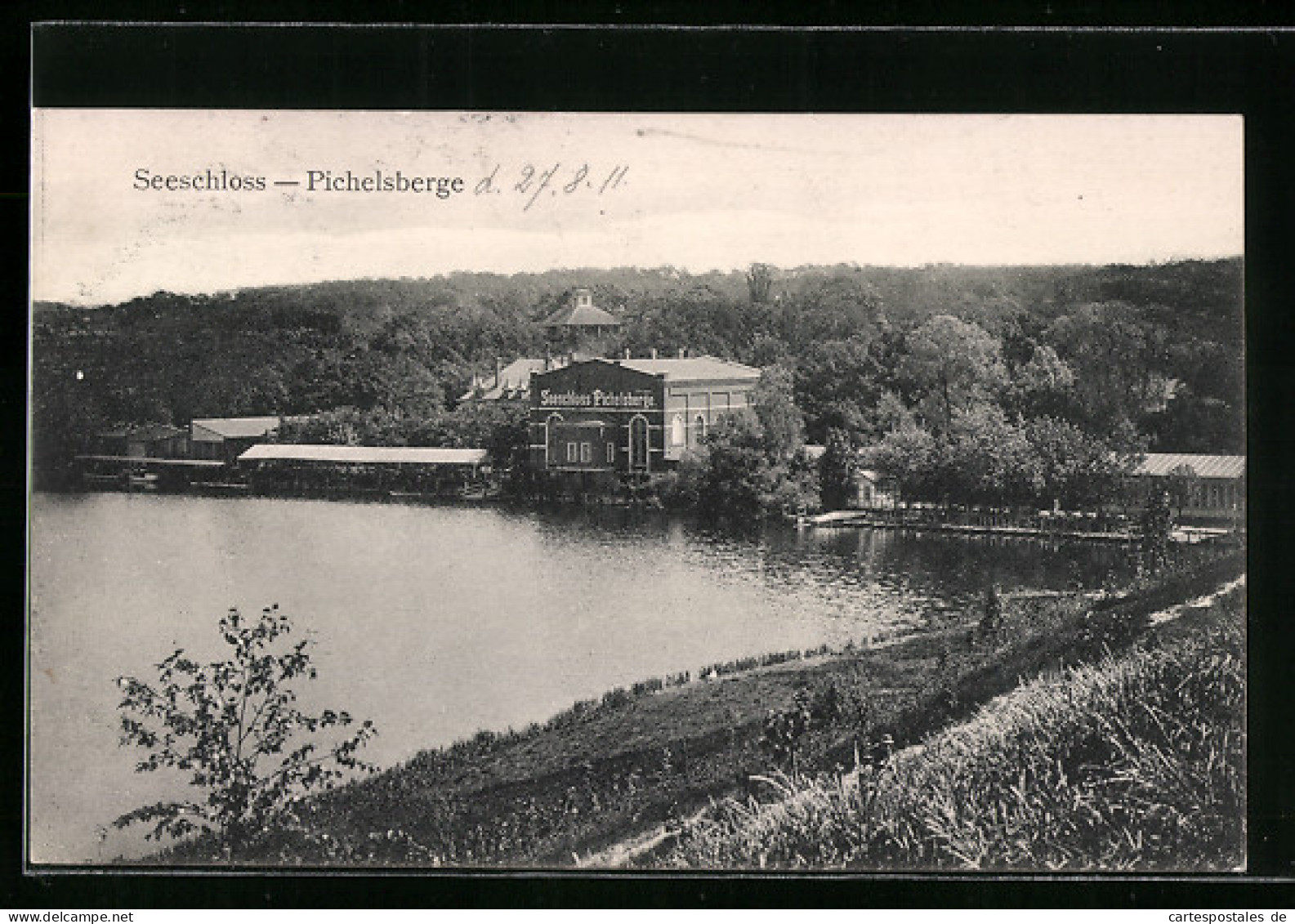 AK Berlin, Restaurant Seeschloss Pichelsberge  - Spandau