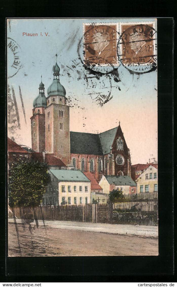 AK Plauen I. V., Ansicht Der Johanniskirche  - Plauen