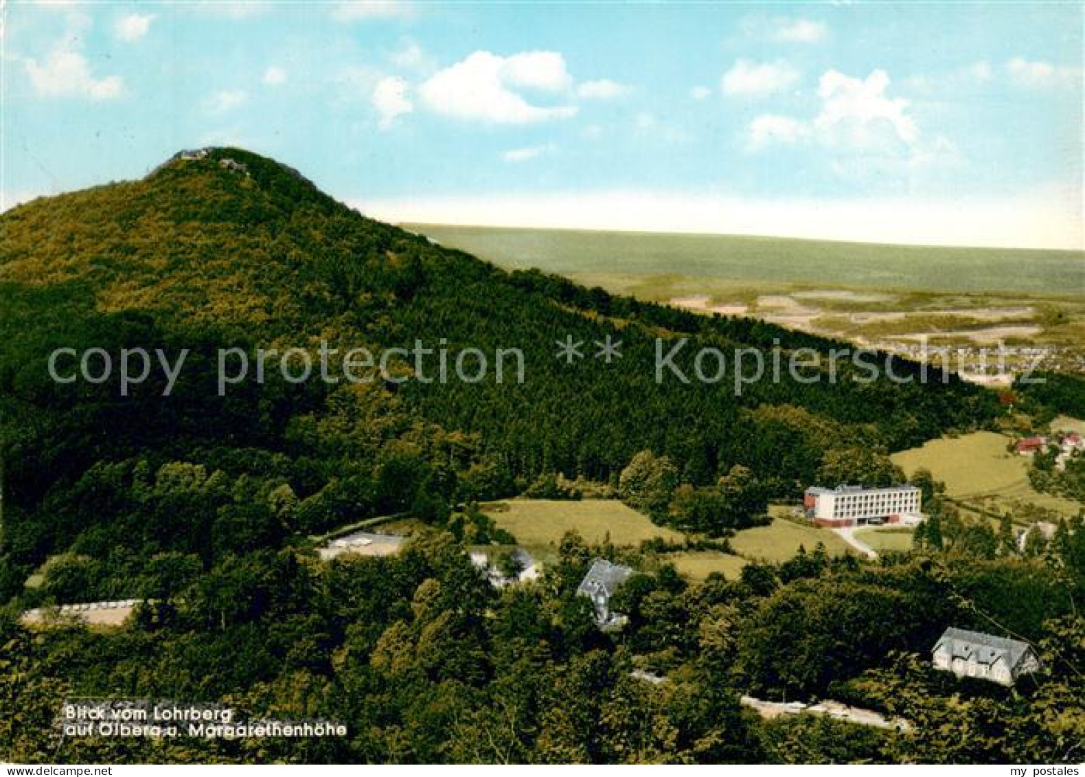 73656157 Margarethenhoehe Koenigswinter Blick Vom Lohrberg Auf Oelberg Margareth - Koenigswinter