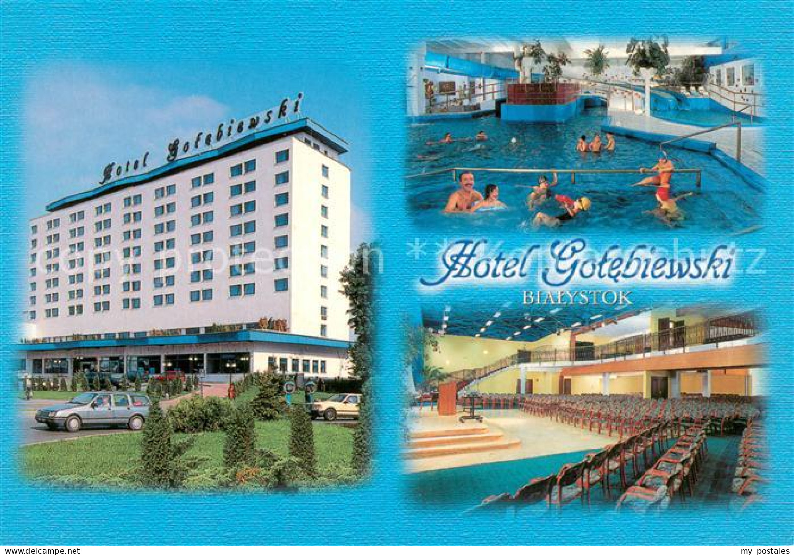 73656152 Bialystok Hotel Golebiewski Freibad Halle Bialystok - Polonia
