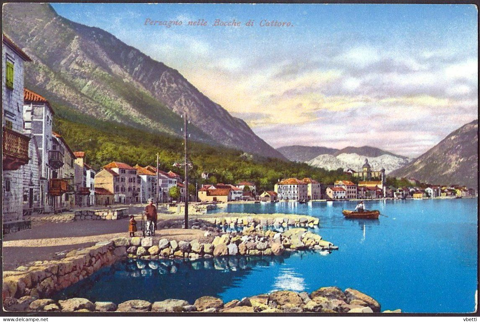 Montenegro: Perzagno Nelle Bocche Di Cattaro - Montenegro