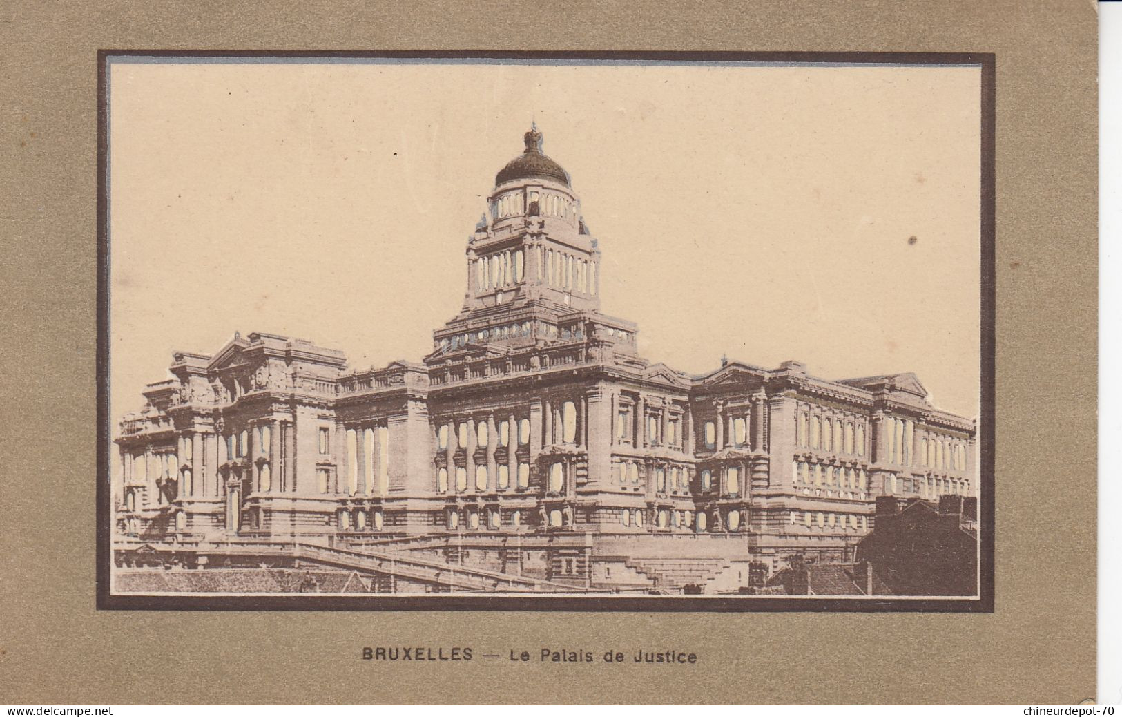 BRUXELLES  PALAIS DE JUSTICE - Bruselas (Ciudad)