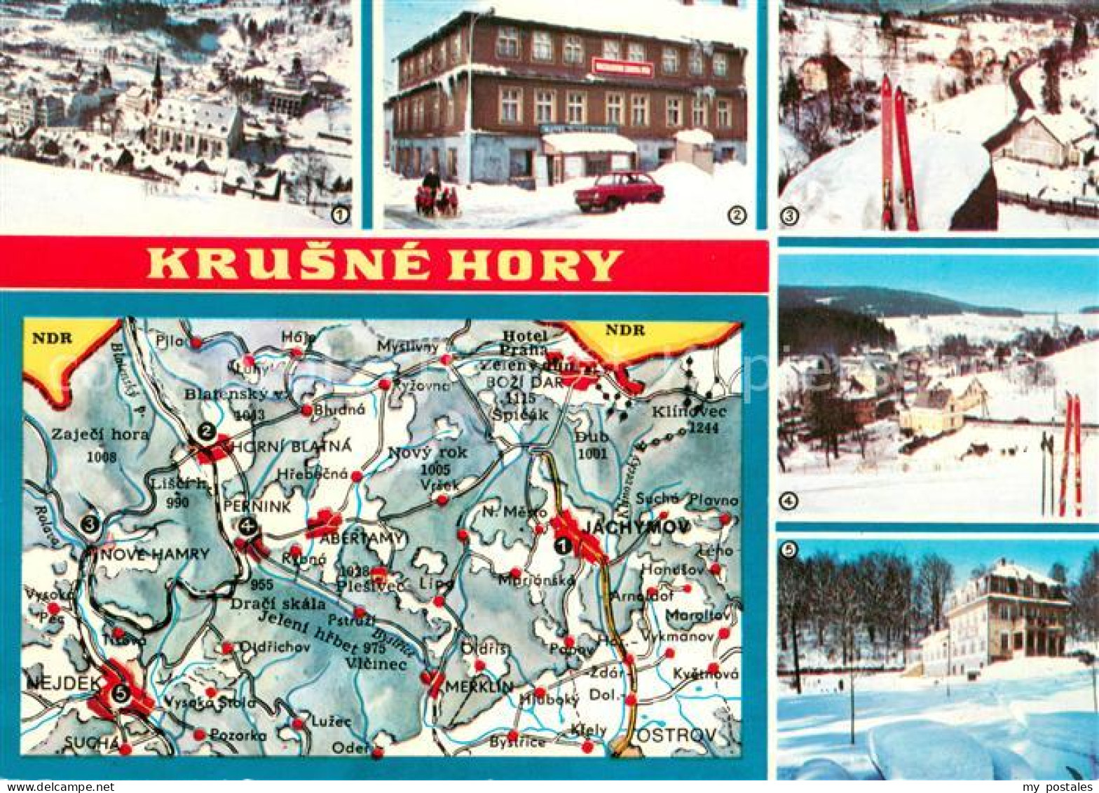 73656016 Krusne Hory Staedte Im Erzgebirge Wintersportplaetze Jachymov Horni Bla - Tchéquie