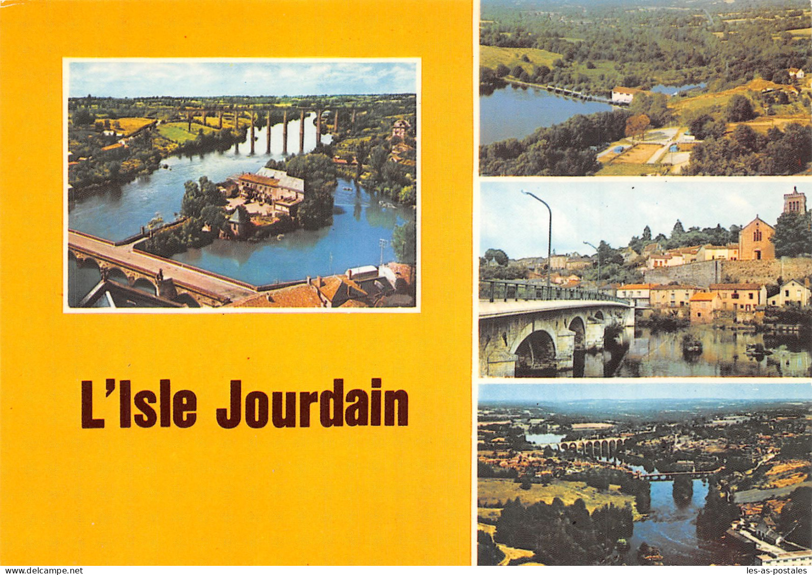 86 L ISLE JOURDAIN LE VIADUC - L'Isle Jourdain