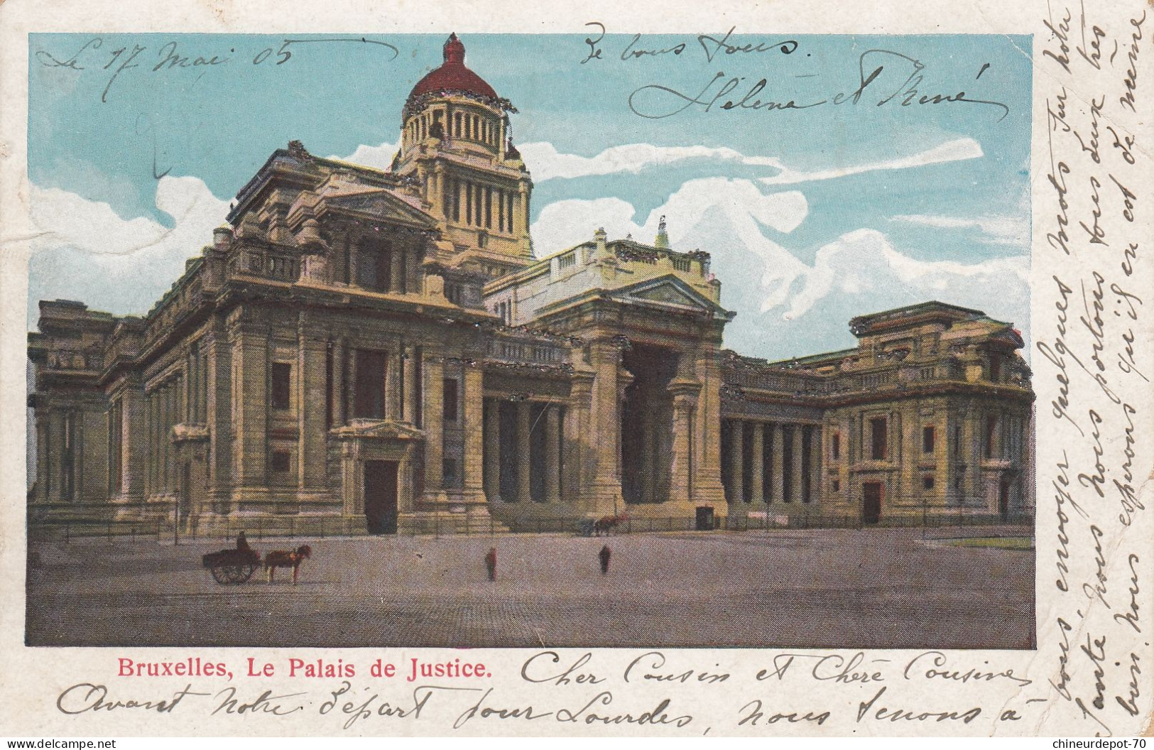 BRUXELLES  PALAIS DE JUSTICE - Bruselas (Ciudad)