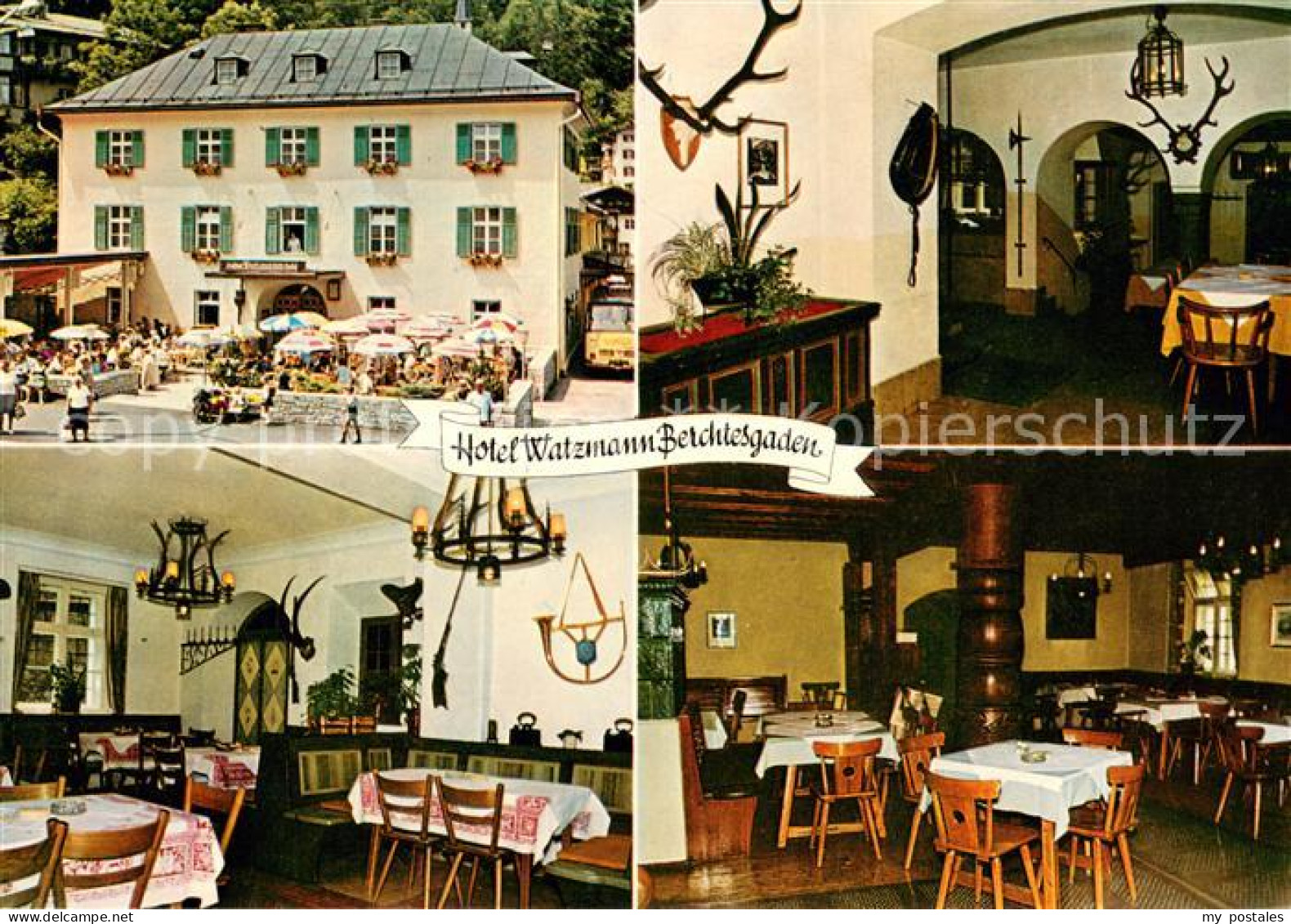 73655877 Berchtesgaden Hotel Watzmann Restaurant Terrasse Berchtesgaden - Berchtesgaden