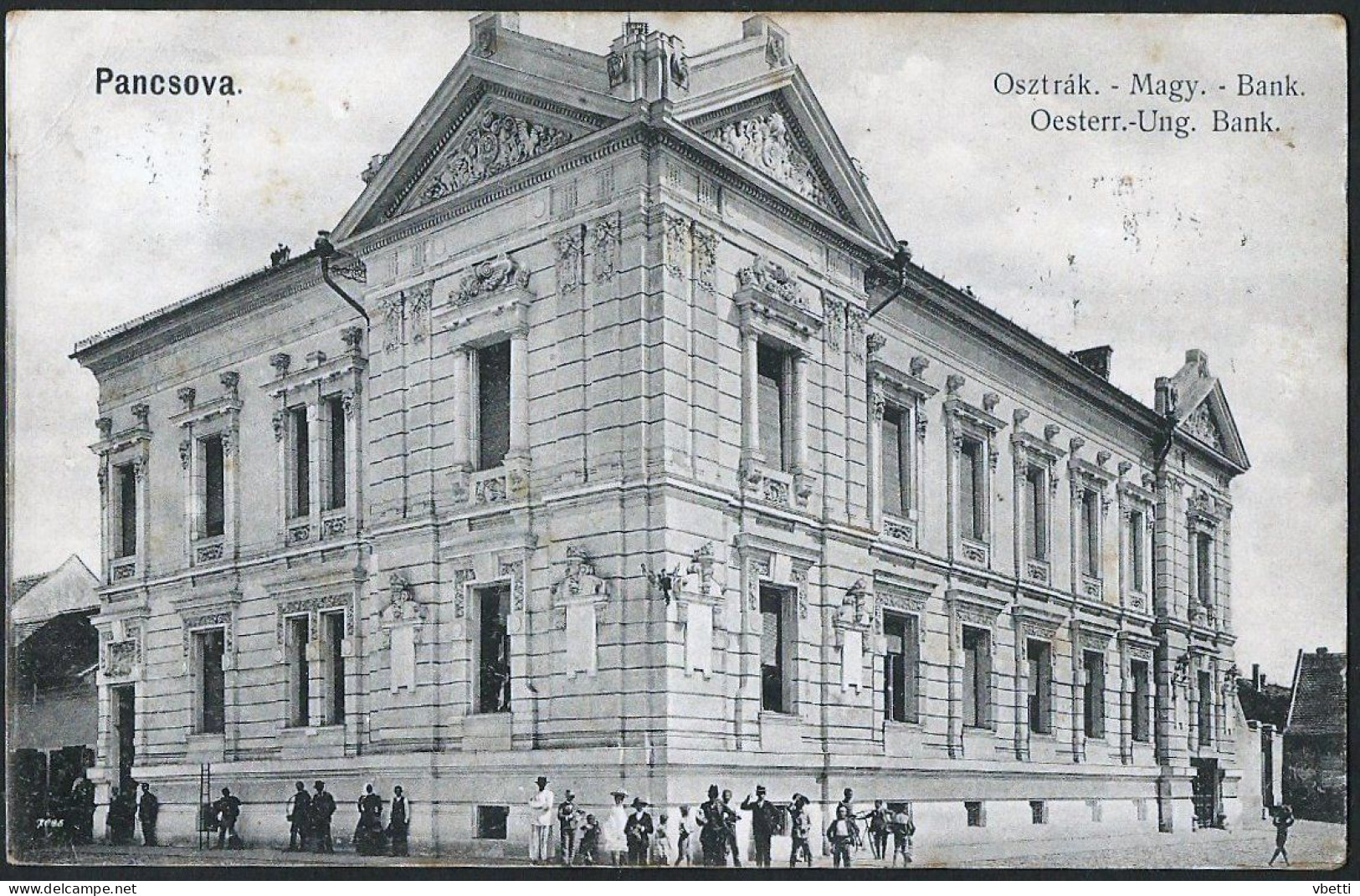 Serbia / Hungary: Pancsova (Pančevo / Pantschowa / Panciova), Osztrák-Magyar Bank / Österreichisch-Ungarisch Bank 1908 - Serbie