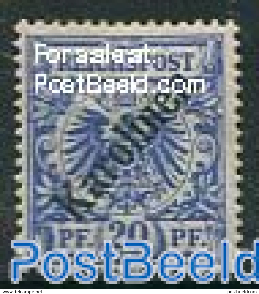 Germany, Colonies 1899 Karolinen, 20pf, Stamp Out Of Set, Unused (hinged) - Other & Unclassified