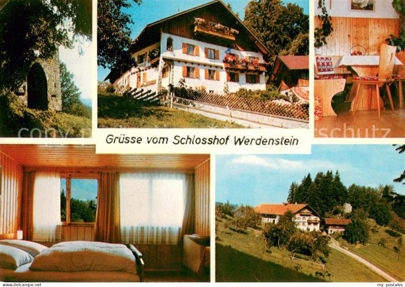 73655822 Werdenstein Allgaeu Schlosshof Gaestehaus Pension Fremdenzimmer Ruine W - Immenstadt