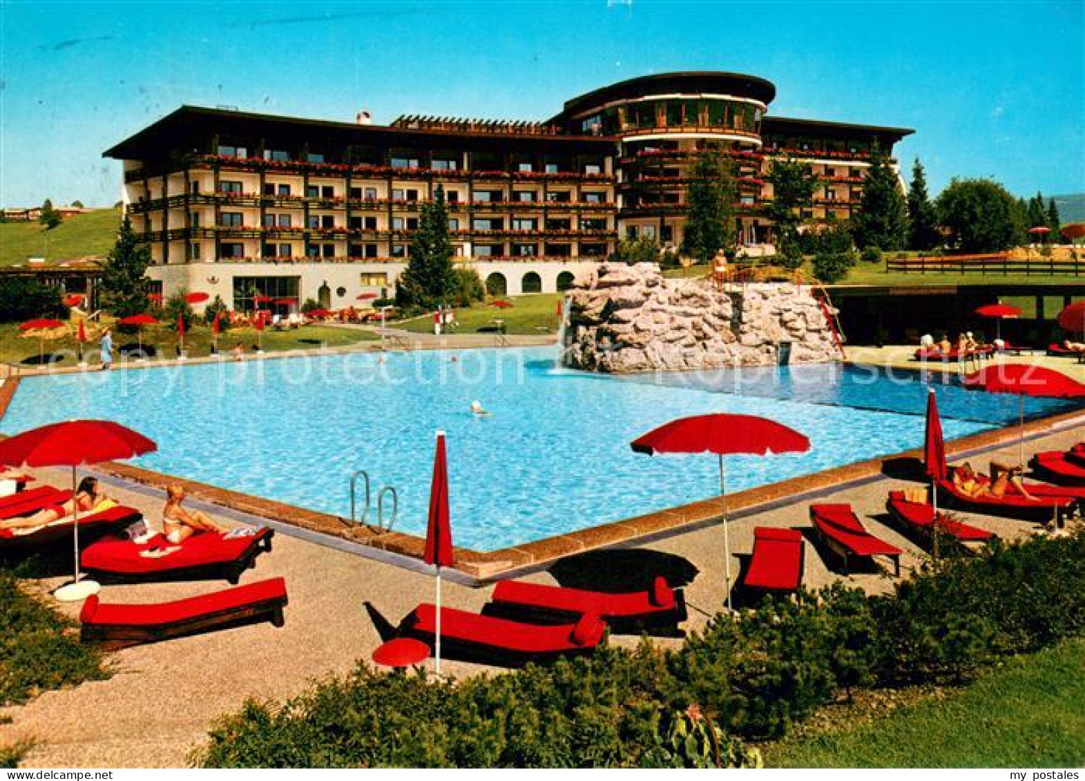 73655820 Sonthofen Oberallgaeu Kur- Und Sporthotel Sonnenalp Freibad Sonthofen O - Sonthofen