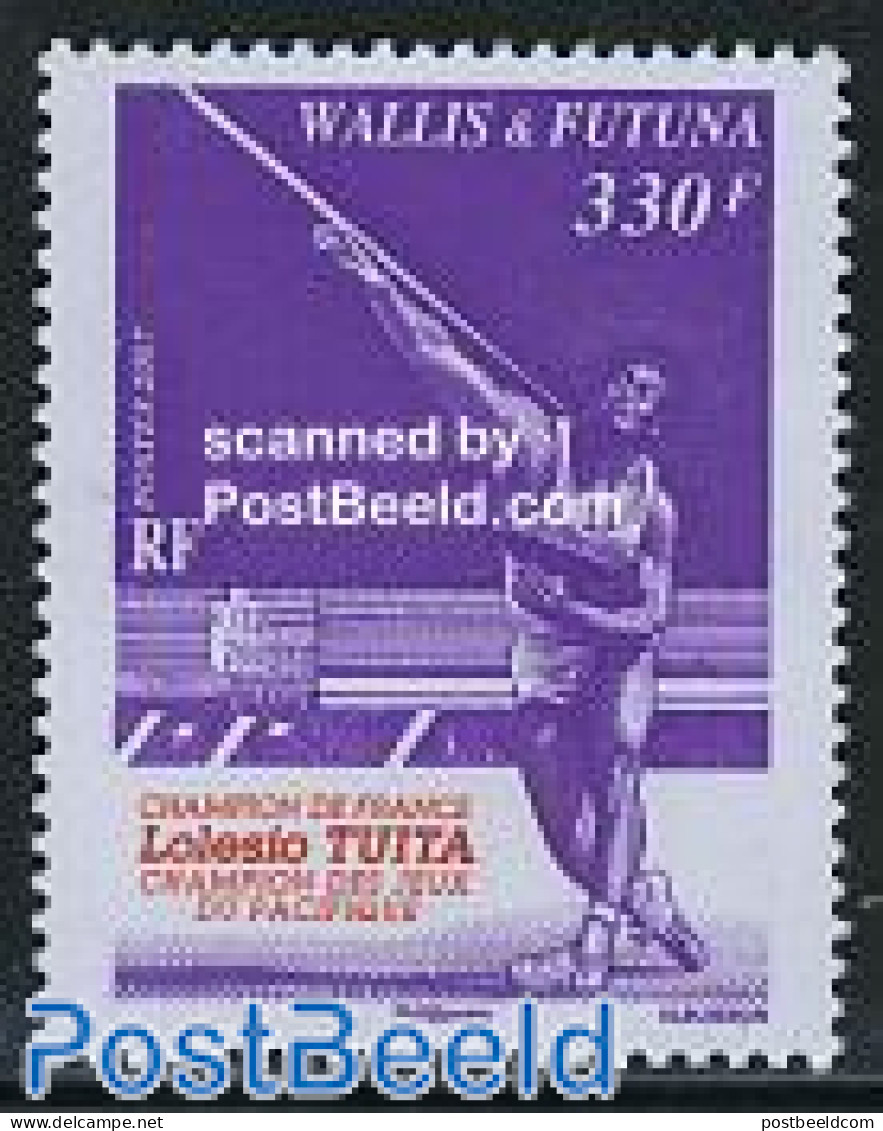 Wallis & Futuna 2007 Lolesio Tuita 1v, Mint NH, Sport - Athletics - Sport (other And Mixed) - Leichtathletik