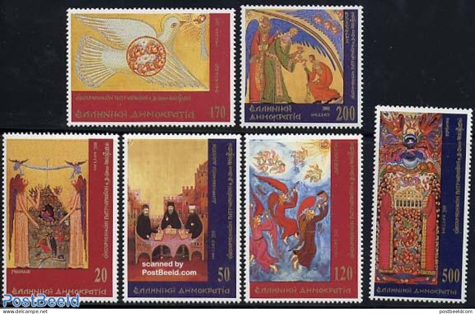 Greece 2000 Religion 6v, Mint NH, Religion - Religion - Unused Stamps