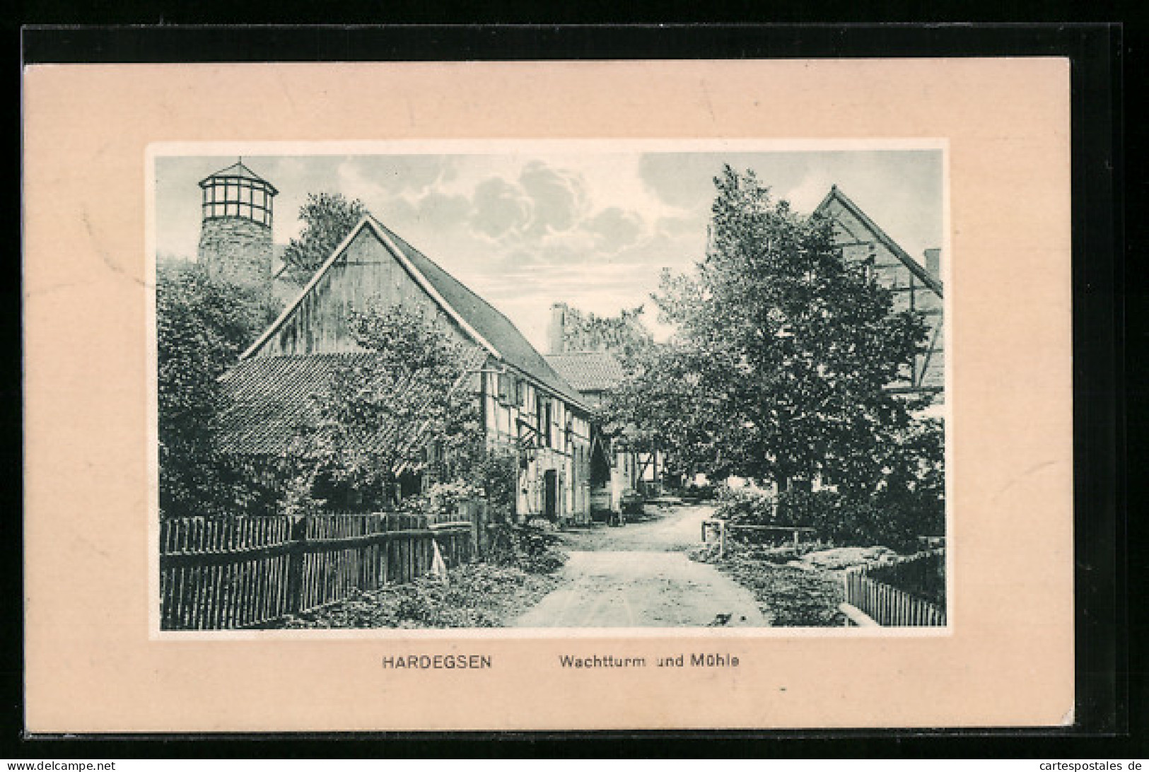 AK Hardegsen, Blick Auf Wachturm Und Mühle  - Hardegsen