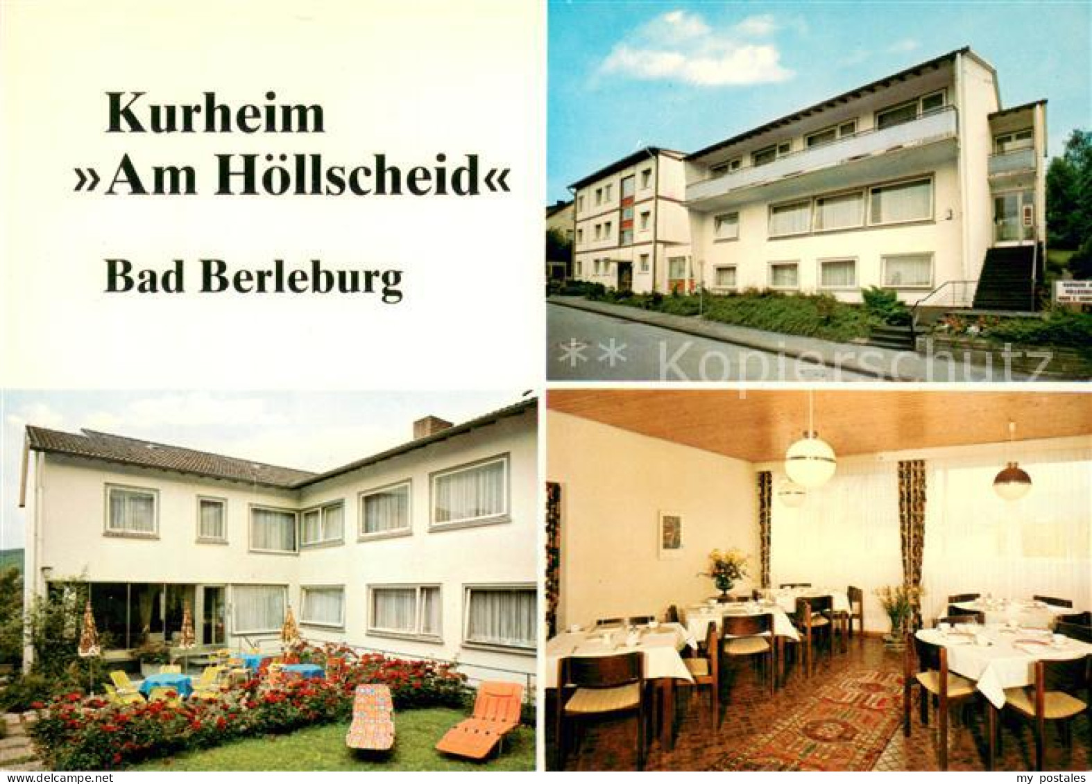 73655683 Bad Berleburg Kurheim Am Hoellscheid Liegewiese Gaststube Bad Berleburg - Bad Berleburg