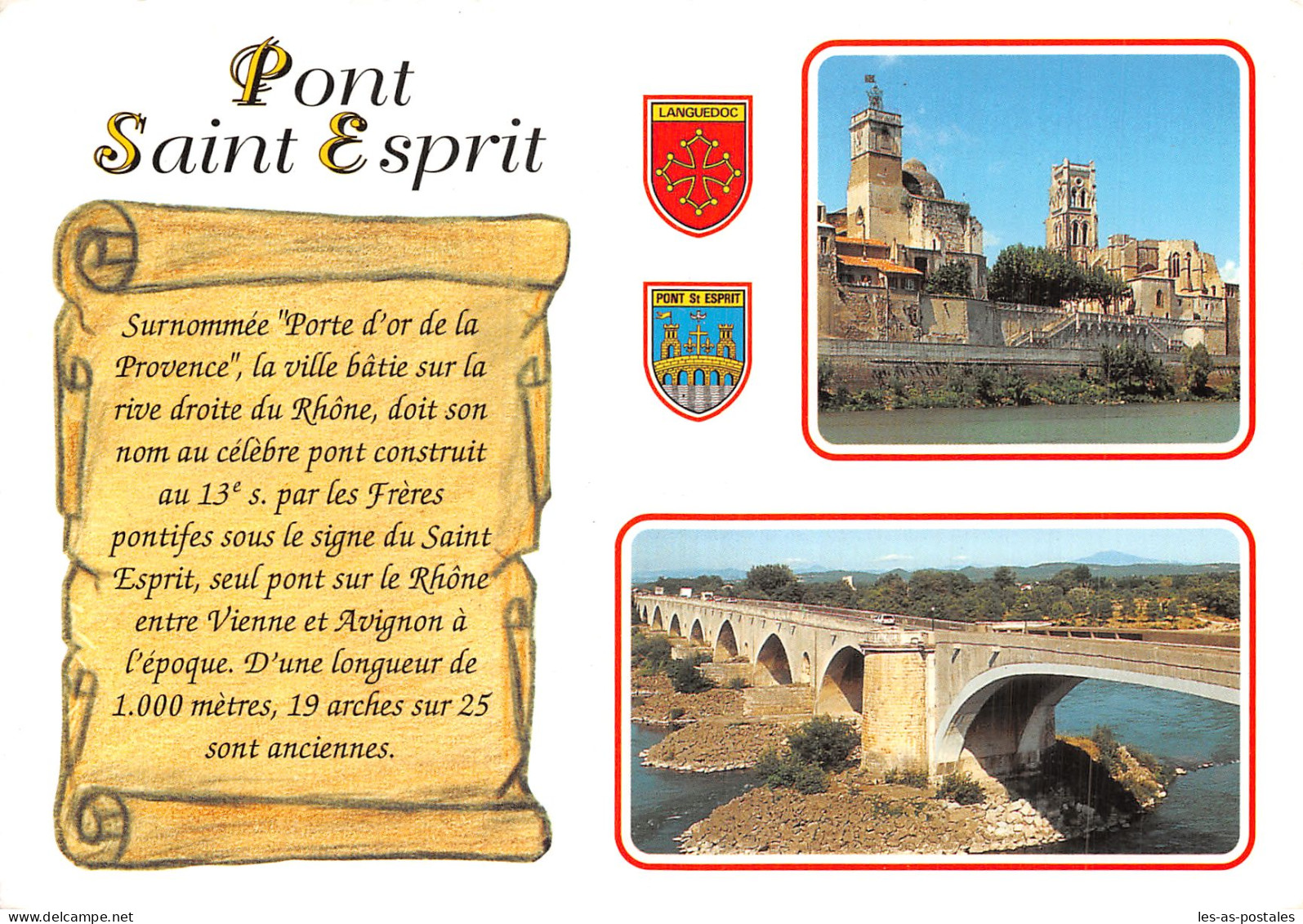 30 PONT SAINT ESPRIT LE PONT - Pont-Saint-Esprit