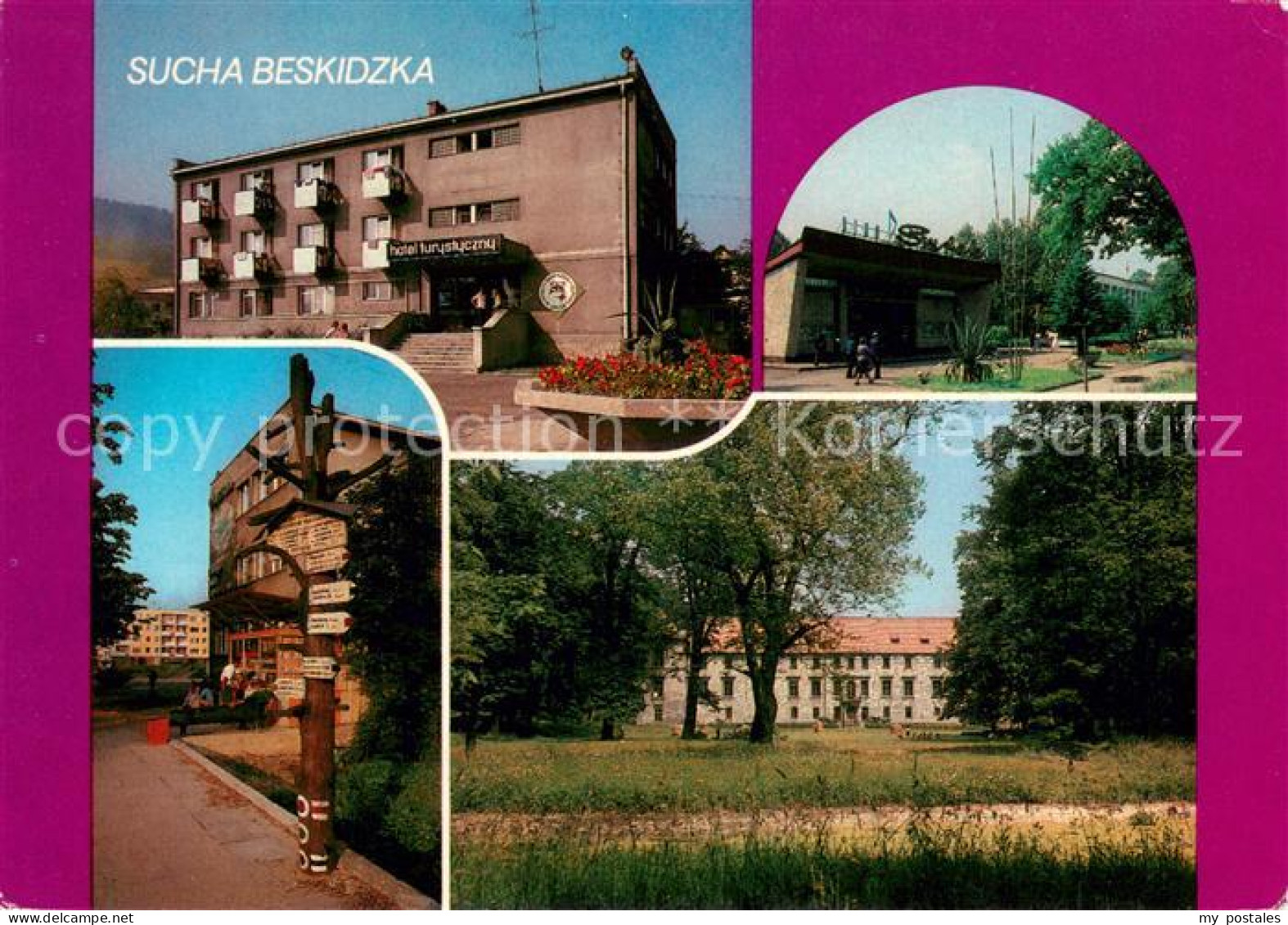 73655643 Sucha Beskidzka Beskidzie Makowskim Hotel Turystyczny Kino Smrek Zamek  - Polonia