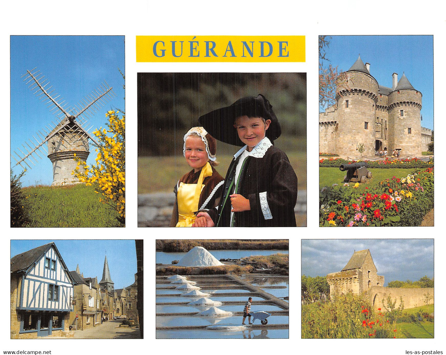 44 GUERANDE LES SITES TOURISTIQUES - Guérande