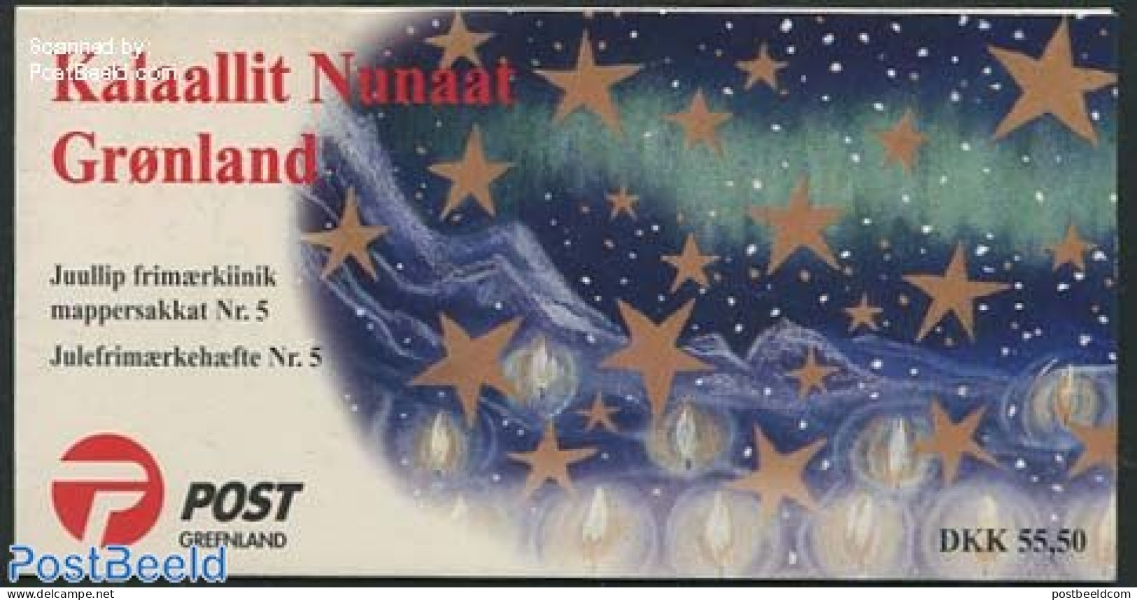 Greenland 2000 Christmas Booklet, Mint NH, Religion - Christmas - Stamp Booklets - Nuevos