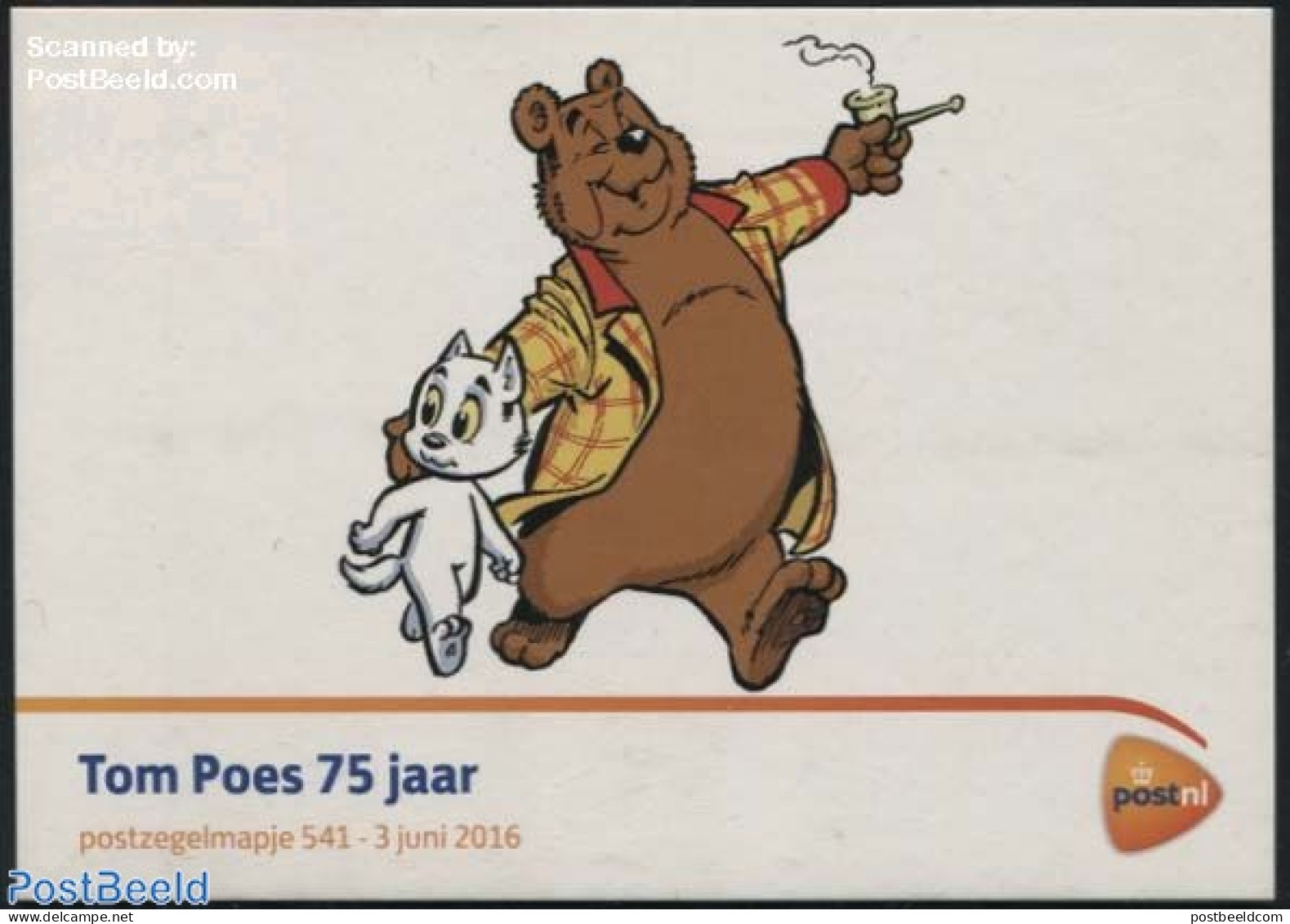 Netherlands 2016 75 Years Tom Poes, Marten Toonder, Presentation Pack 541, Mint NH, Nature - Cats - Art - Comics (exce.. - Nuovi