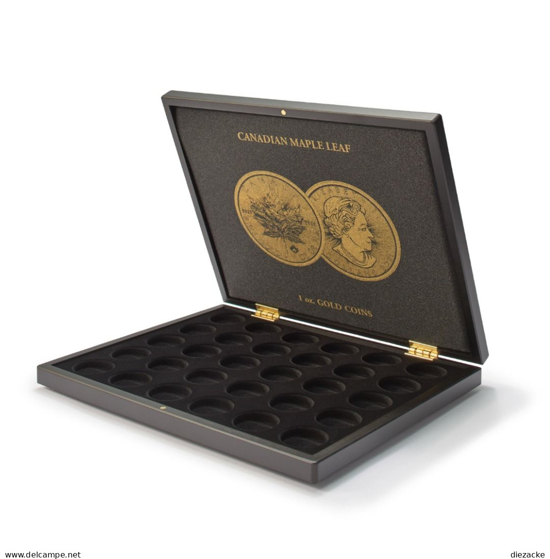 Leuchtturm Münzkassette Für 30 Maple Leaf Goldmünzen In Kapseln 365159 Neu - Material