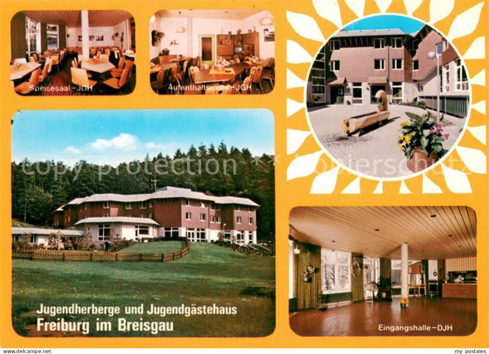 73655502 Freiburg Breisgau Jugendherberge Jugendgaestehaus Speisesaal Aufenthalt - Freiburg I. Br.