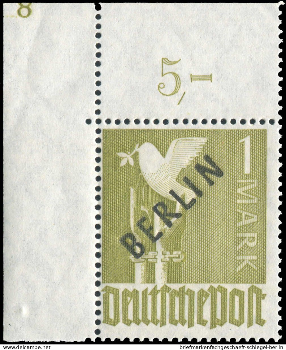 Berlin, 1948, 17 C Pl.-Nr, Postfrisch - Other & Unclassified