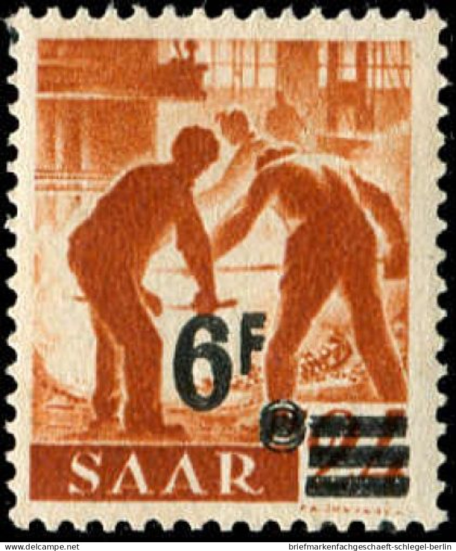 Saar, 1947, Postfrisch - Otros & Sin Clasificación