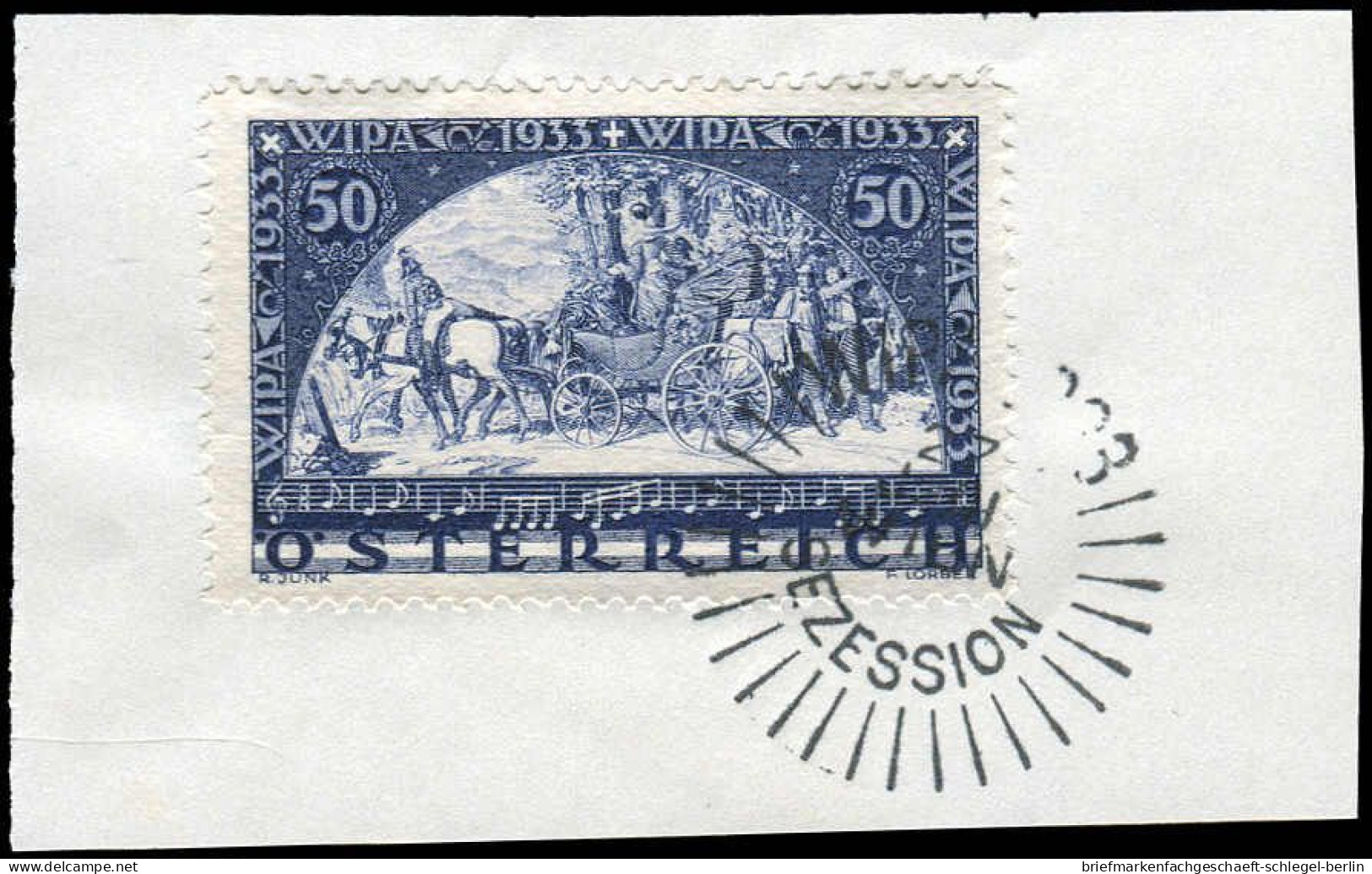Österreich, 1933, 555 A, Briefstück - Other & Unclassified