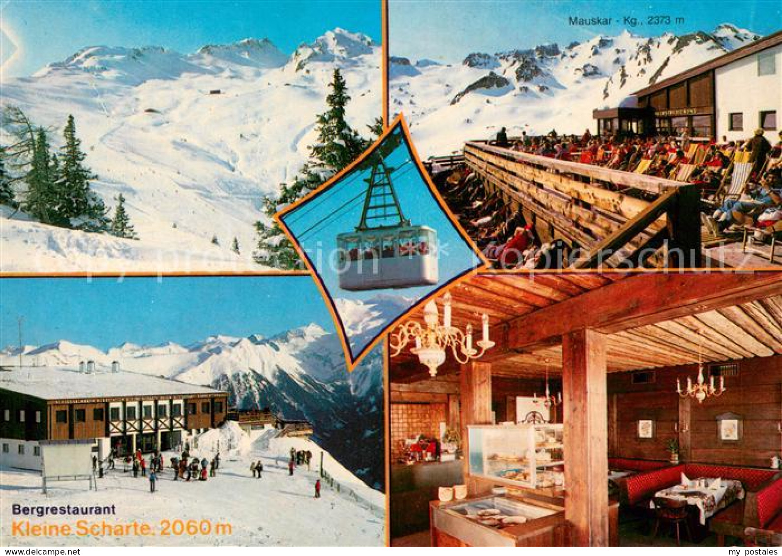 73655395 Bad Hofgastein Bergrestaurant Kleine Scharte Bergstation Bergbahn Bad H - Andere & Zonder Classificatie