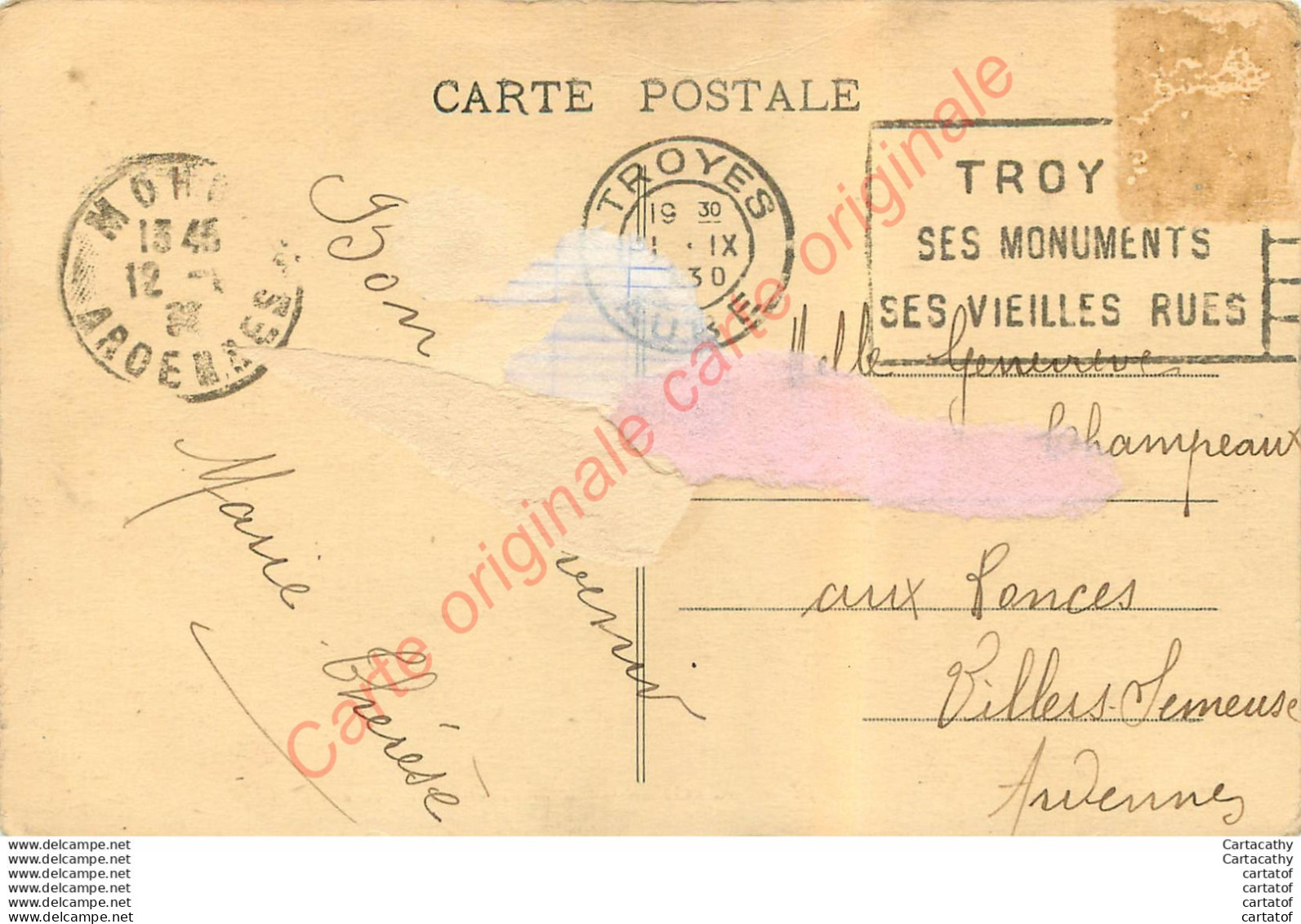10.  TROYES .  La Caserne Beurnonville . - Troyes