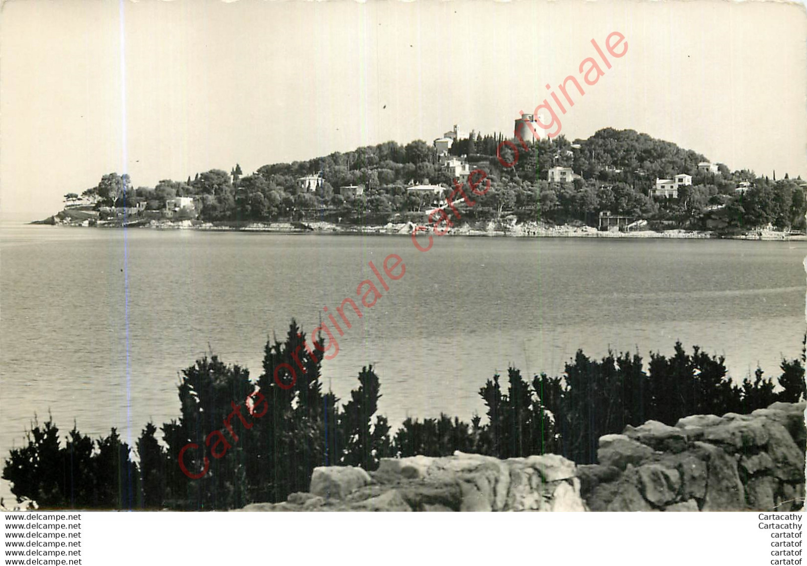 06.  SAINT JEAN CAP FERRAT .  Vue Sur La Pointe St-Hospice . - Saint-Jean-Cap-Ferrat