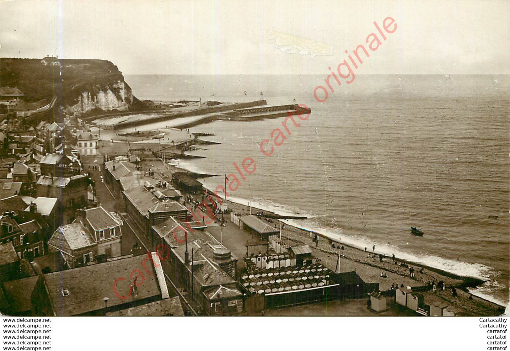 76.  SAINT VALERY EN CAUX .  Vue Générale . - Saint Valery En Caux