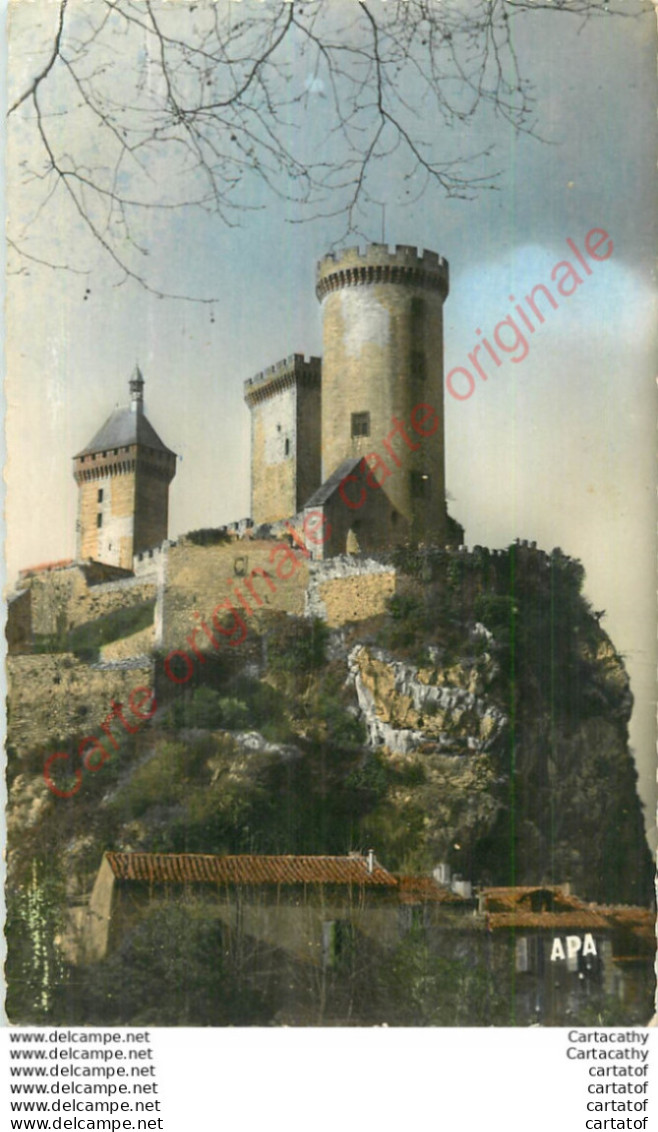 09.  FOIX .   Le Château . - Foix