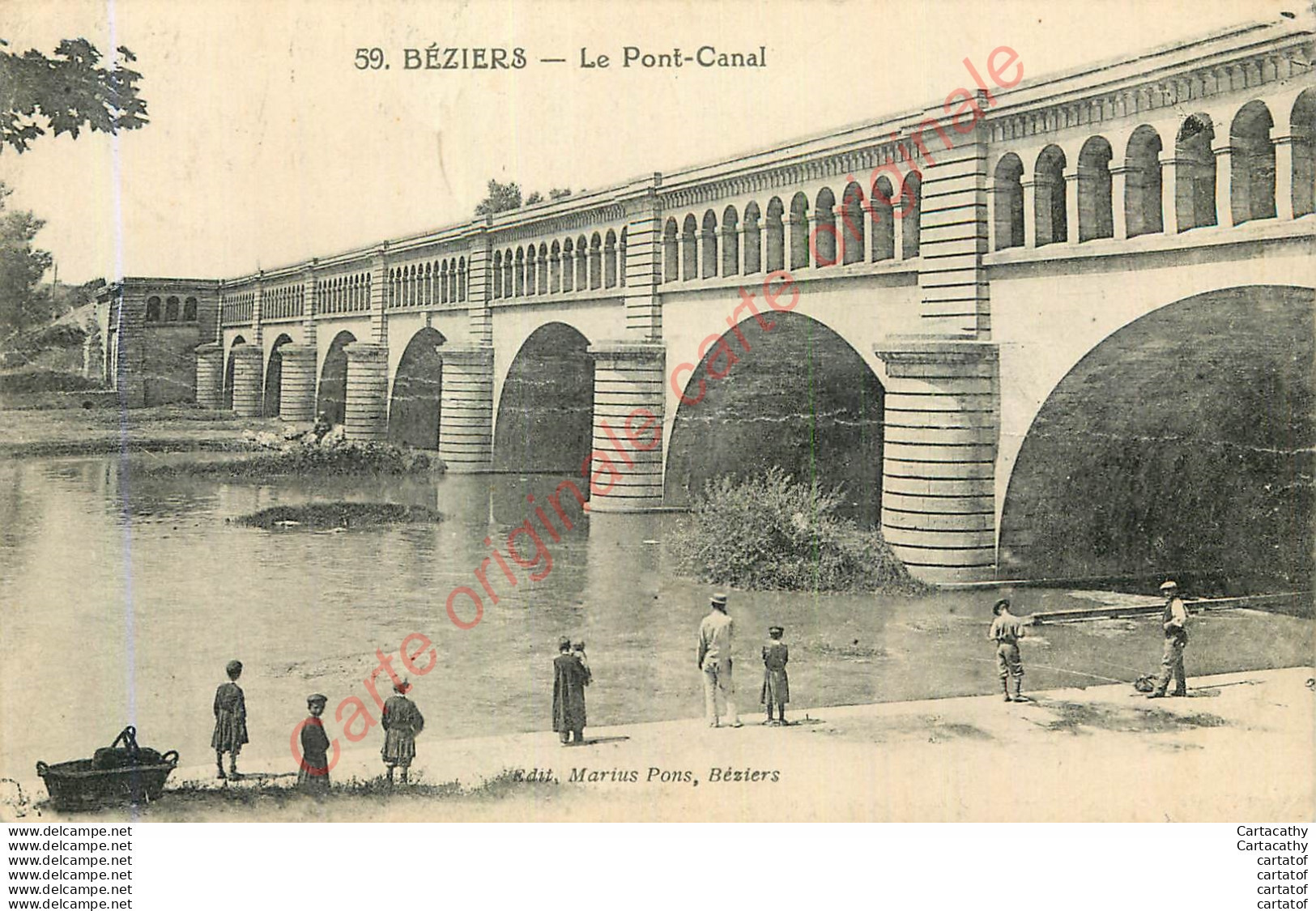 34.  BEZIERS .  Le POnt-Canal . - Beziers